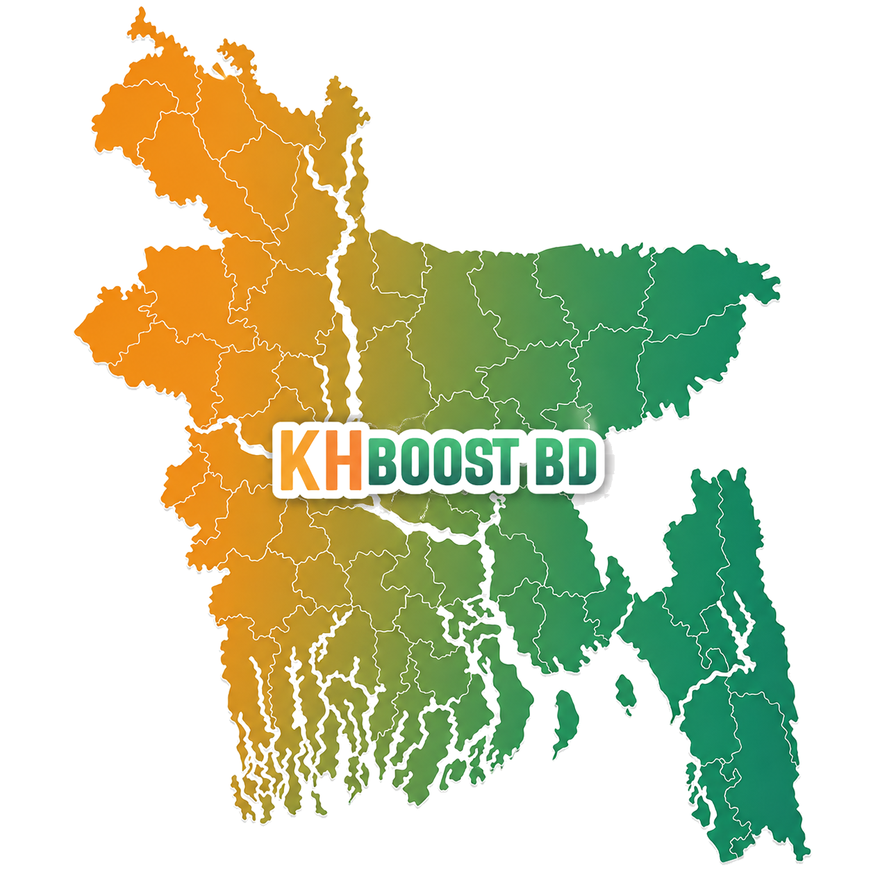 Bangladesh Map K H B